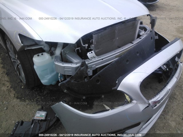 1LN6L9RP9H5609099 - 2017 LINCOLN CONTINENTAL RESERVE SILVER photo 6