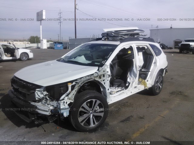 4S4BSENC3J3375301 - 2018 SUBARU OUTBACK 3.6R LIMITED WHITE photo 6