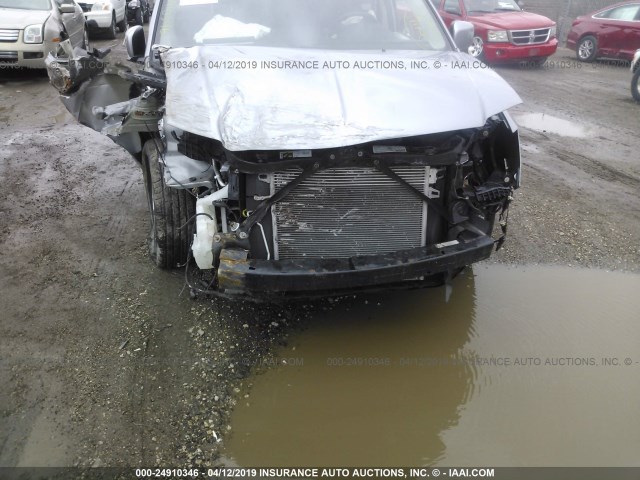 2C4RDGCG3DR792475 - 2013 DODGE GRAND CARAVAN SXT SILVER photo 6