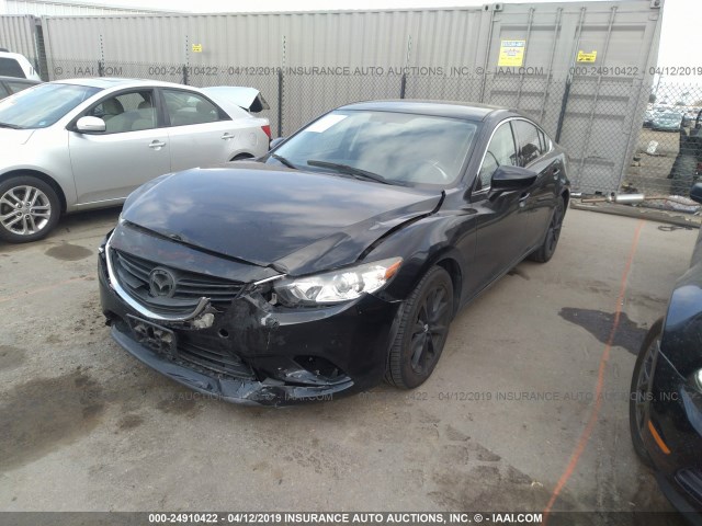 JM1GJ1U59E1103667 - 2014 MAZDA 6 SPORT BLACK photo 2