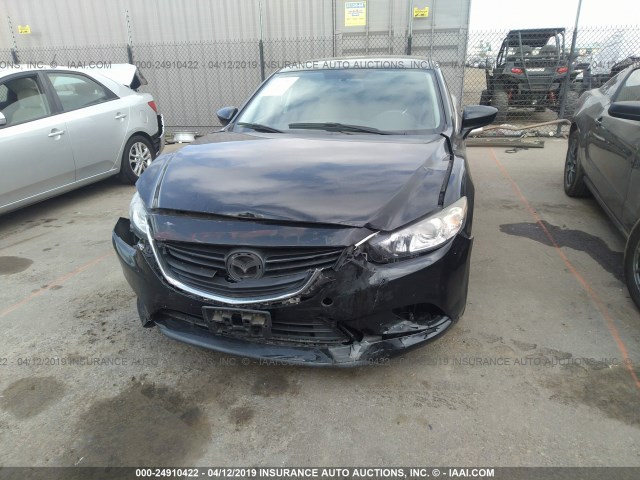 JM1GJ1U59E1103667 - 2014 MAZDA 6 SPORT BLACK photo 6