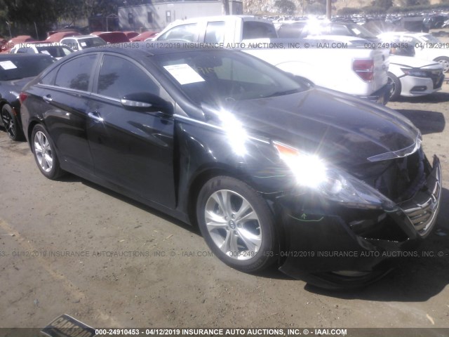 5NPEC4AC9CH484495 - 2012 HYUNDAI SONATA SE/LIMITED BLACK photo 1