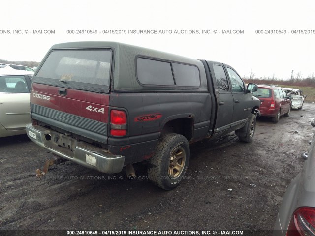 1D7HU18Z92S521179 - 2002 DODGE RAM 1500 Qara foto 4