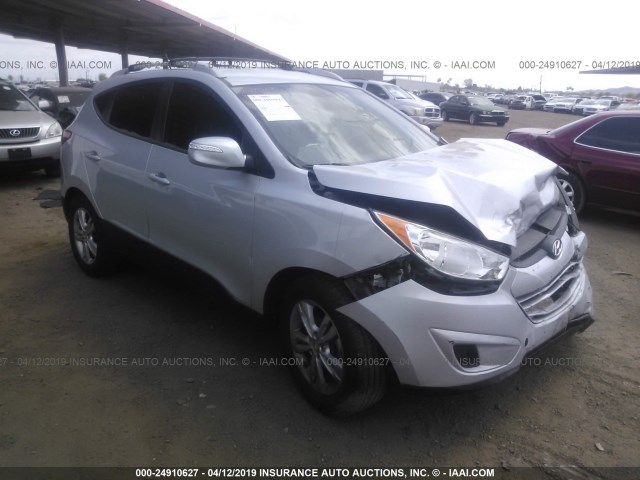 KM8JU3AC5CU473839 - 2012 HYUNDAI TUCSON GLS/LIMITED ვერცხლისფერი ფოტო 1