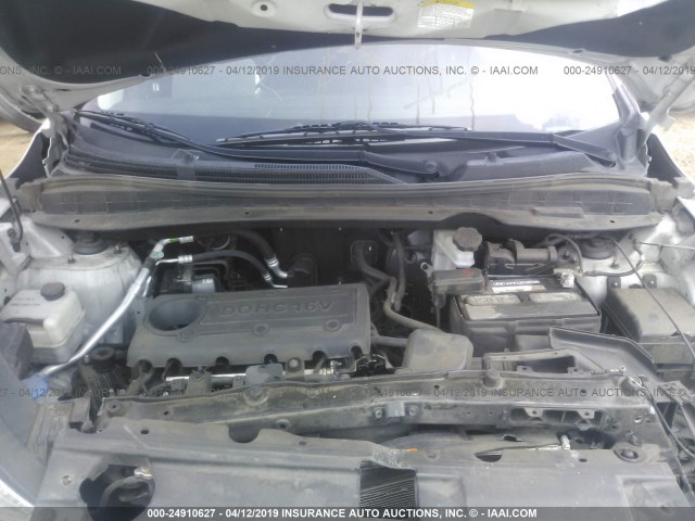 KM8JU3AC5CU473839 - 2012 HYUNDAI TUCSON GLS/LIMITED ვერცხლისფერი ფოტო 10