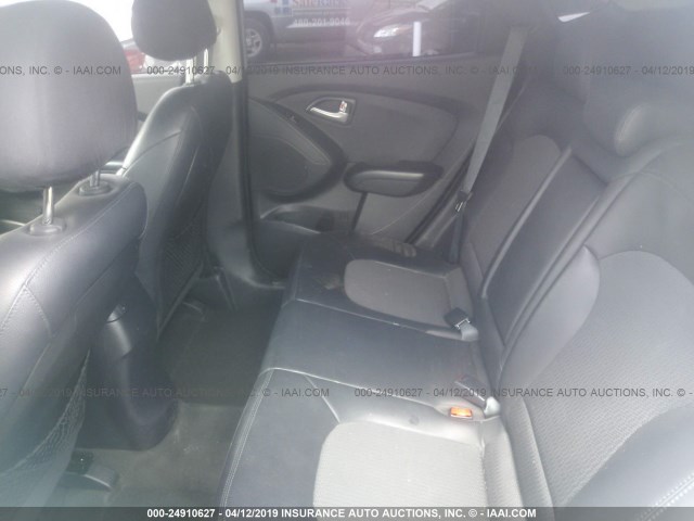 KM8JU3AC5CU473839 - 2012 HYUNDAI TUCSON GLS/LIMITED ვერცხლისფერი ფოტო 8