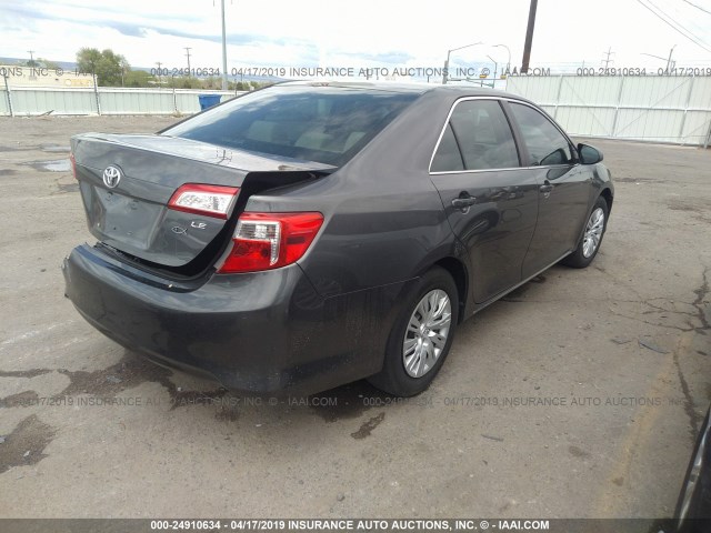 4T4BF1FK5DR332361 - 2013 TOYOTA CAMRY L/SE/LE/XLE 灰色 照片 4