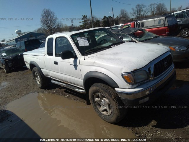 5TESM92N83Z167298 - 2003 TOYOTA TACOMA XTRACAB PRERUNNER WHITE photo 1