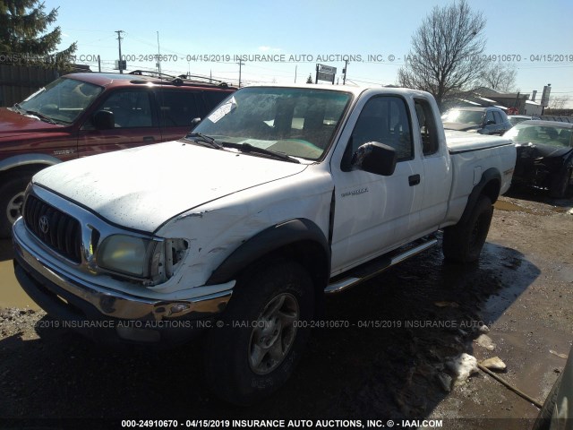 5TESM92N83Z167298 - 2003 TOYOTA TACOMA XTRACAB PRERUNNER WHITE photo 6