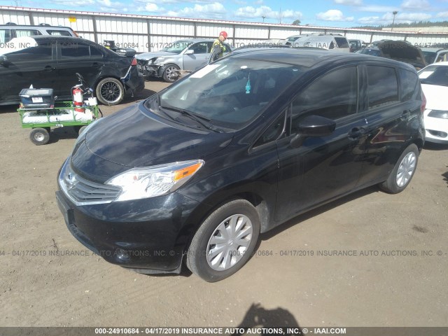 3N1CE2CP1GL397690 - 2016 NISSAN VERSA NOTE S/S PLUS/SV/SL/SR BLACK photo 2