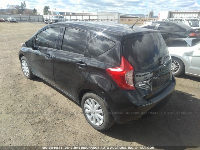 3N1CE2CP1GL397690 - 2016 NISSAN VERSA NOTE S/S PLUS/SV/SL/SR BLACK photo 3