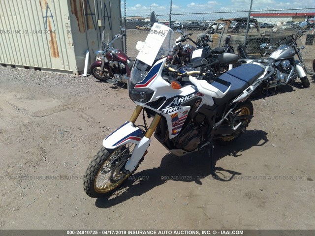 JH2SD04G1HK001282 - 2017 HONDA CRF1000 WHITE photo 2