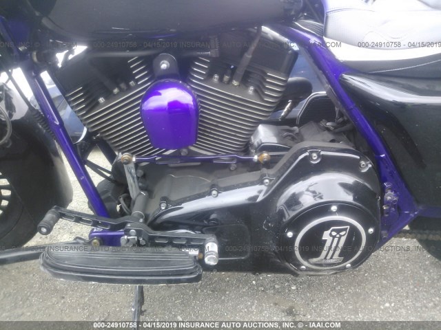 1HD1PR8198Y956073 - 2008 HARLEY-DAVIDSON FLHTCUSE3 PURPLE photo 9