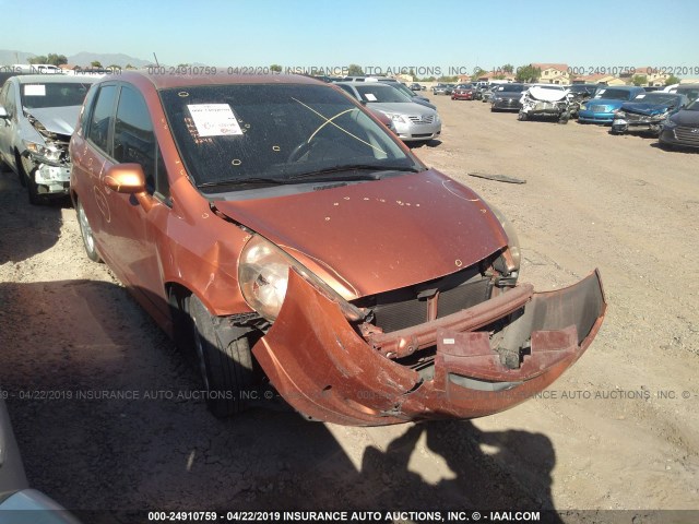 JHMGD38647S042245 - 2007 HONDA FIT S ORANGE photo 1