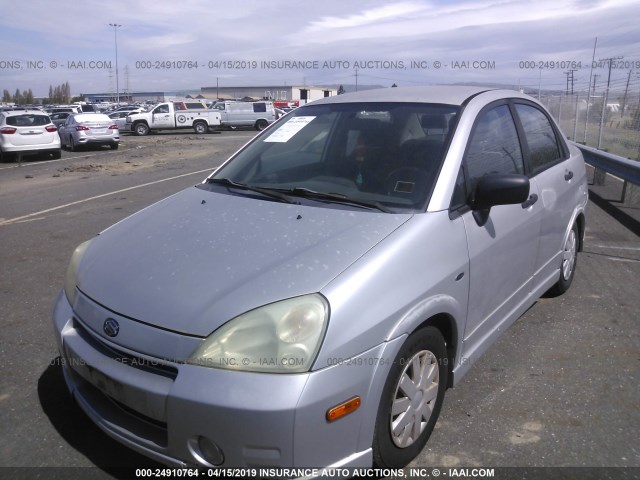 JS2RA41S235161443 - 2003 SUZUKI AERIO S/GS SILVER photo 2