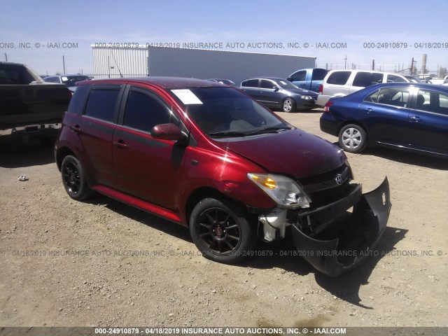 JTKKT624965007665 - 2006 TOYOTA SCION XA RED photo 1