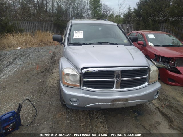 1D4HB58D34F241249 - 2004 DODGE DURANGO LIMITED SILVER photo 6