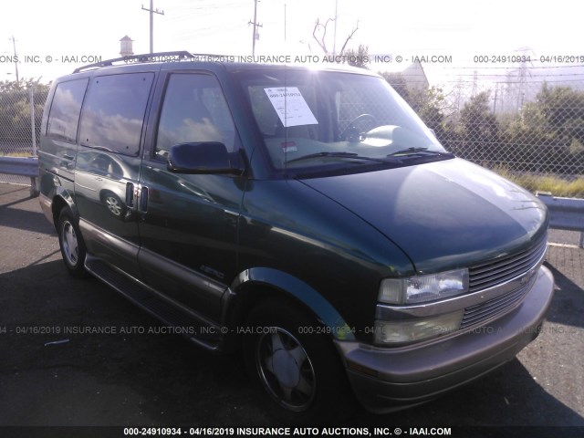 1GNDM19W0YB131360 - 2000 CHEVROLET ASTRO GREEN photo 1