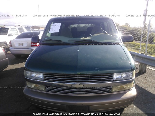 1GNDM19W0YB131360 - 2000 CHEVROLET ASTRO GREEN photo 6