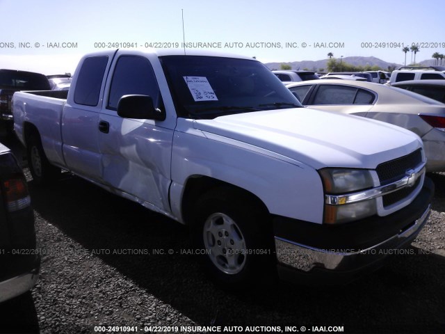 1GCEC19T44Z353231 - 2004 CHEVROLET SILVERADO C1500 WHITE photo 1