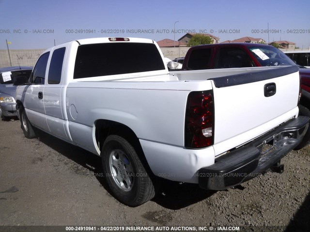 1GCEC19T44Z353231 - 2004 CHEVROLET SILVERADO C1500 WHITE photo 3