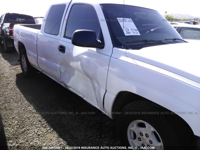 1GCEC19T44Z353231 - 2004 CHEVROLET SILVERADO C1500 WHITE photo 6