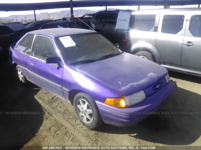 3FASP11J6TR140467 - 1996 FORD ESCORT LX PURPLE photo 1