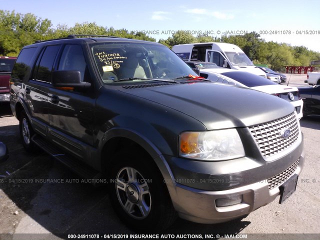 1FMPU17L94LA09238 - 2004 FORD EXPEDITION EDDIE BAUER GRAY photo 1