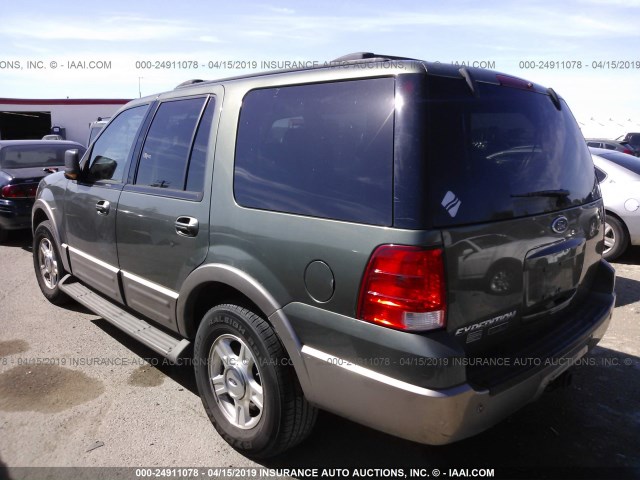 1FMPU17L94LA09238 - 2004 FORD EXPEDITION EDDIE BAUER GRAY photo 3