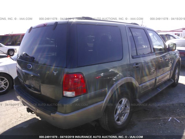 1FMPU17L94LA09238 - 2004 FORD EXPEDITION EDDIE BAUER GRAY photo 4