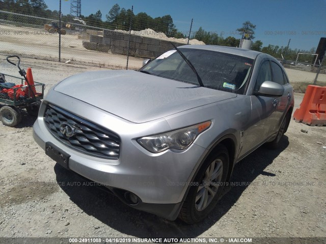 JN8AS1MU5BM710898 - 2011 INFINITI FX35 SILVER photo 2