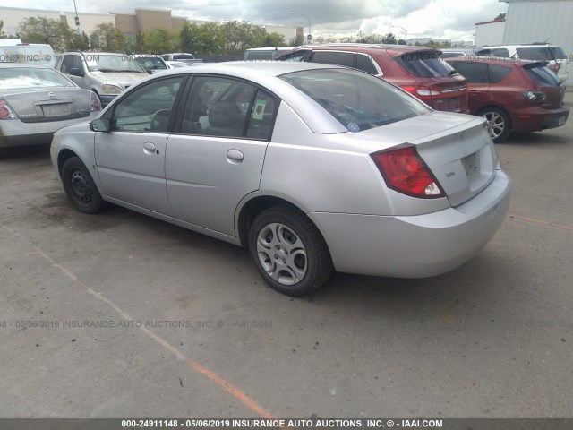 1G8AJ52F53Z140832 - 2003 SATURN ION LEVEL 2 灰色 照片 3