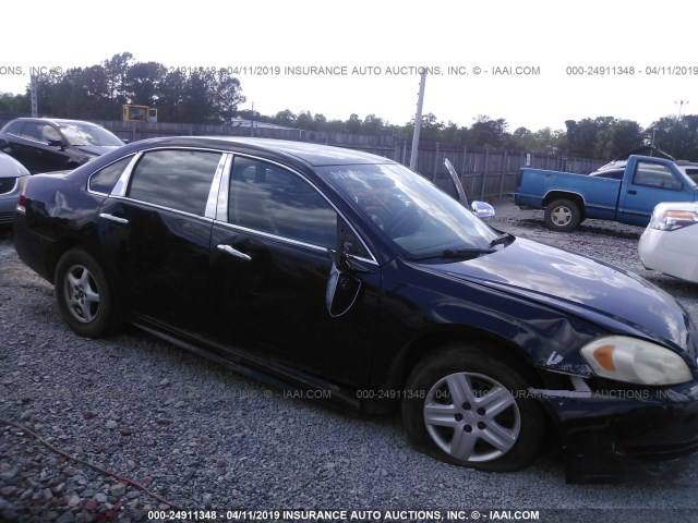 2G1WA5EK7A1109651 - 2010 CHEVROLET IMPALA LS 黑色 照片 1
