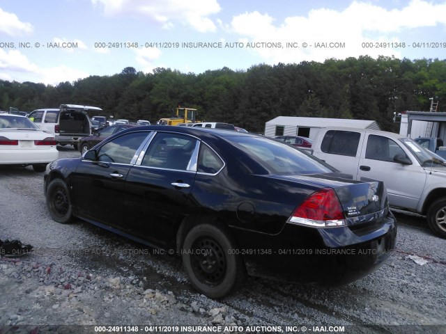 2G1WA5EK7A1109651 - 2010 CHEVROLET IMPALA LS 黑色 照片 3