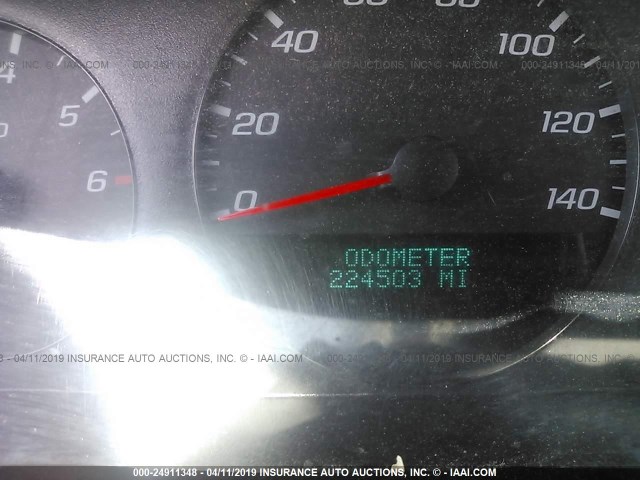 2G1WA5EK7A1109651 - 2010 CHEVROLET IMPALA LS 黑色 照片 7