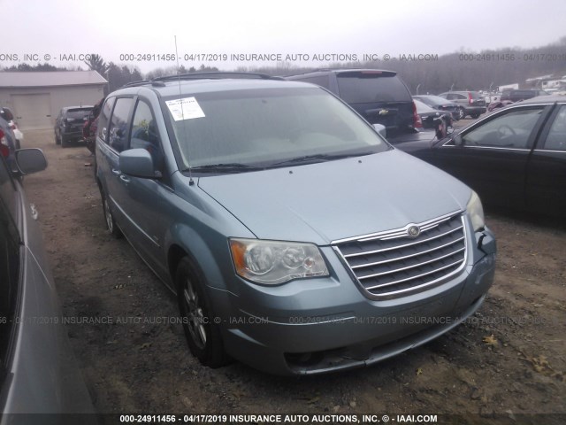 2A8HR54P58R820050 - 2008 CHRYSLER TOWN & COUNTRY TOURING BLUE photo 1