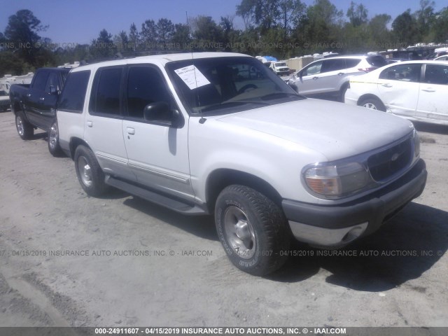 1FMZU73E61ZA63284 - 2001 FORD EXPLORER XLT WHITE photo 1