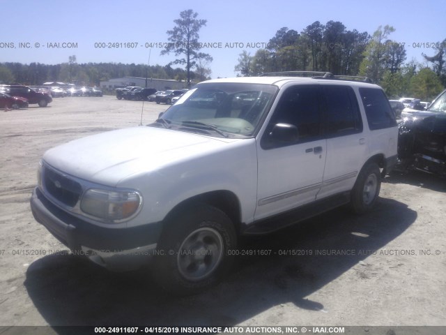 1FMZU73E61ZA63284 - 2001 FORD EXPLORER XLT WHITE photo 2