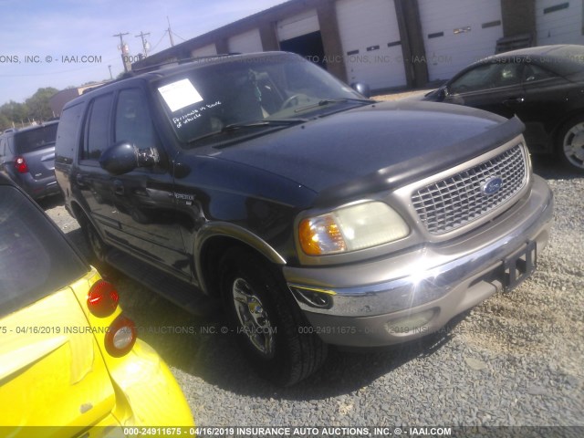 1FMRU17L72LA11947 - 2002 FORD EXPEDITION EDDIE BAUER BLUE photo 1