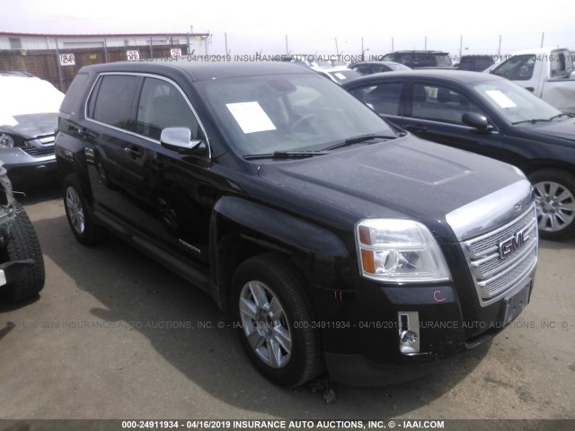 2GKFLREK2C6398036 - 2012 GMC TERRAIN SLE BLACK photo 1