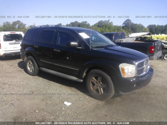 1D8HD58246F117906 - 2006 DODGE DURANGO LIMITED BLACK photo 1