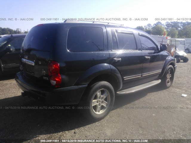 1D8HD58246F117906 - 2006 DODGE DURANGO LIMITED BLACK photo 4