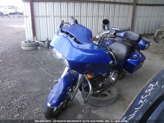 1HD1FC4117Y672702 - 2007 HARLEY-DAVIDSON FLHTCUI BLUE photo 2