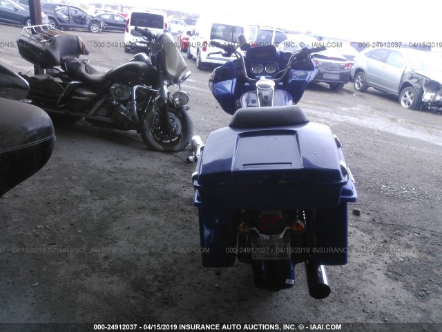 1HD1FC4117Y672702 - 2007 HARLEY-DAVIDSON FLHTCUI BLUE photo 6