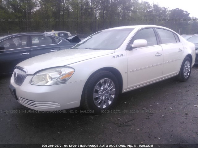 1G4HD57208U206348 - 2008 BUICK LUCERNE CXL CREAM photo 2