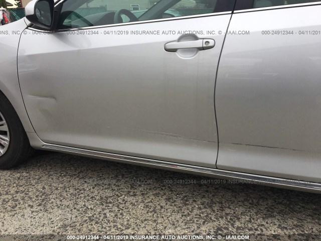 4T4BF1FK1ER386810 - 2014 TOYOTA CAMRY L/SE/LE/XLE 银色 照片 6