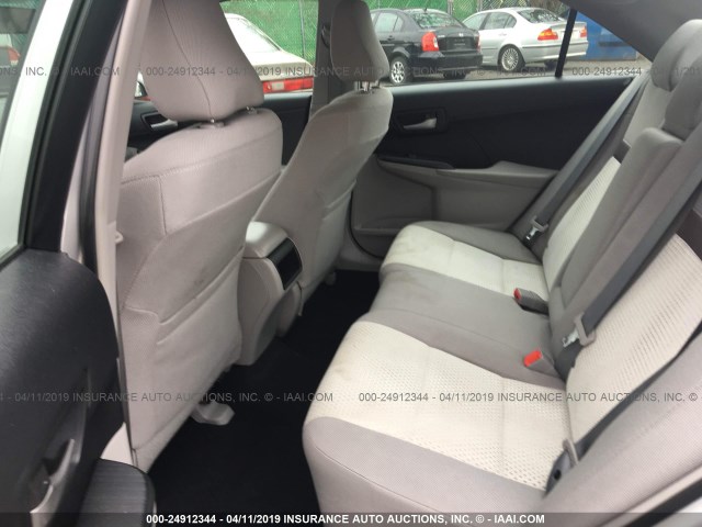 4T4BF1FK1ER386810 - 2014 TOYOTA CAMRY L/SE/LE/XLE 银色 照片 8