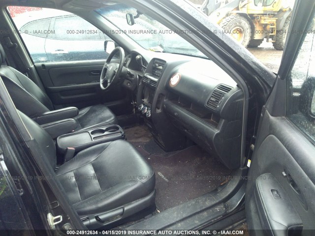 SHSRD789X6U432489 - 2006 HONDA CR-V SE/EX BLACK photo 5