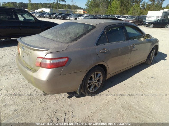 4T1BE46KX9U323337 - 2009 TOYOTA CAMRY SE/LE/XLE BEIGE photo 4