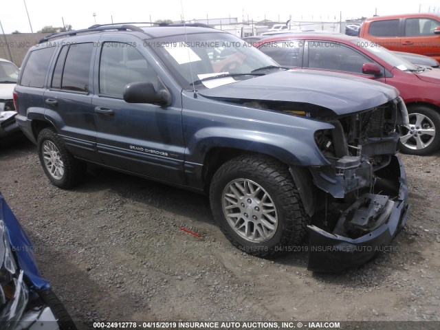 1J4GW48S34C149379 - 2004 JEEP GRAND CHEROKEE LAREDO/COLUMBIA/FREEDOM 蓝色 照片 1